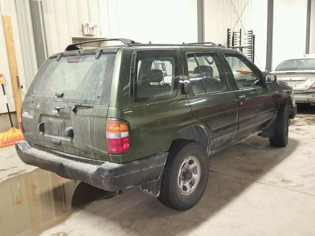 JN8AR05Y0VW170439 - 1997 NISSAN PATHFINDER GREEN photo 4