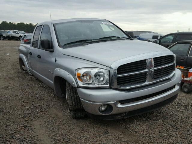 1D7HA18NX8S624710 - 2008 DODGE RAM 1500 S SILVER photo 1