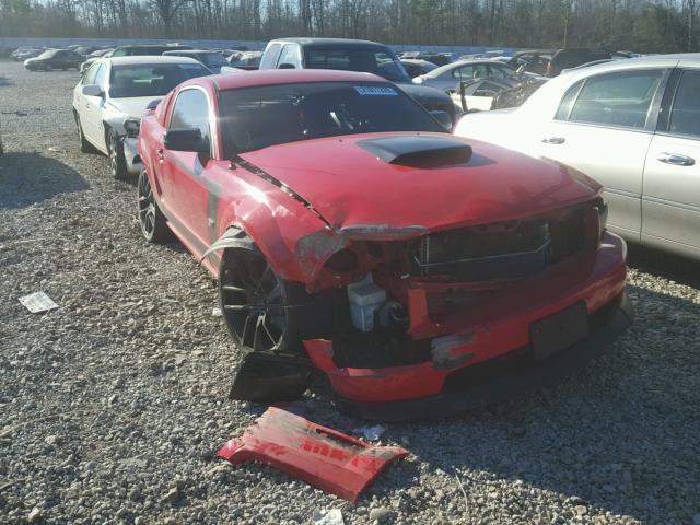 1ZVHT82H065125911 - 2006 FORD MUSTANG GT RED photo 1