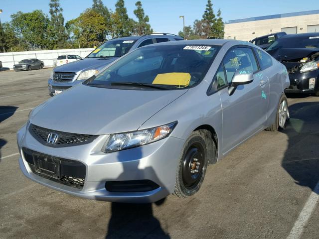 2HGFG3B56DH521694 - 2013 HONDA CIVIC LX SILVER photo 2