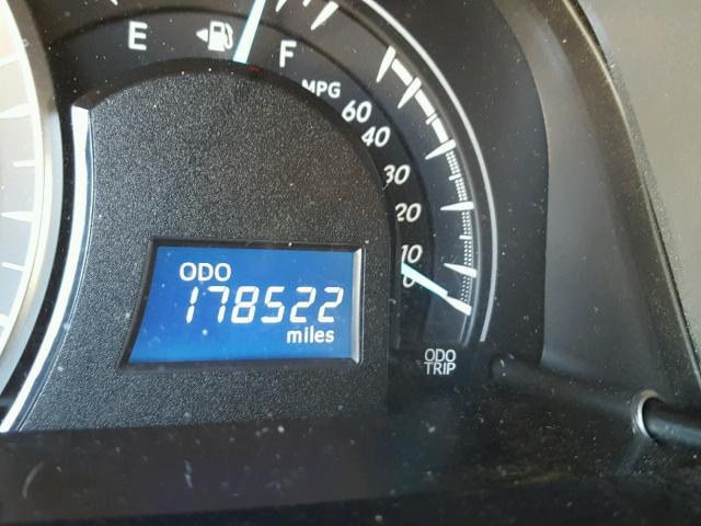 4T4BF1FK8CR205733 - 2012 TOYOTA CAMRY BASE SILVER photo 8