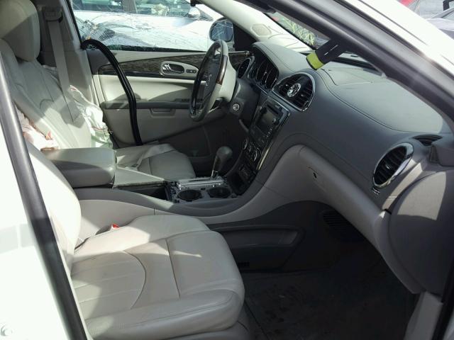 5GAKVCKD6EJ106550 - 2014 BUICK ENCLAVE თეთრი ფოტო 5