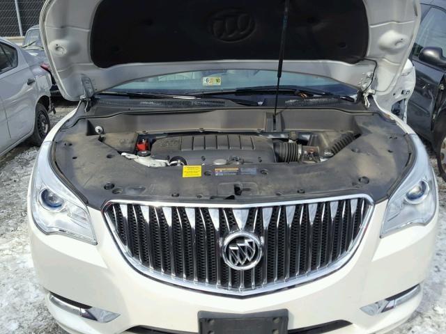 5GAKVCKD6EJ106550 - 2014 BUICK ENCLAVE თეთრი ფოტო 7