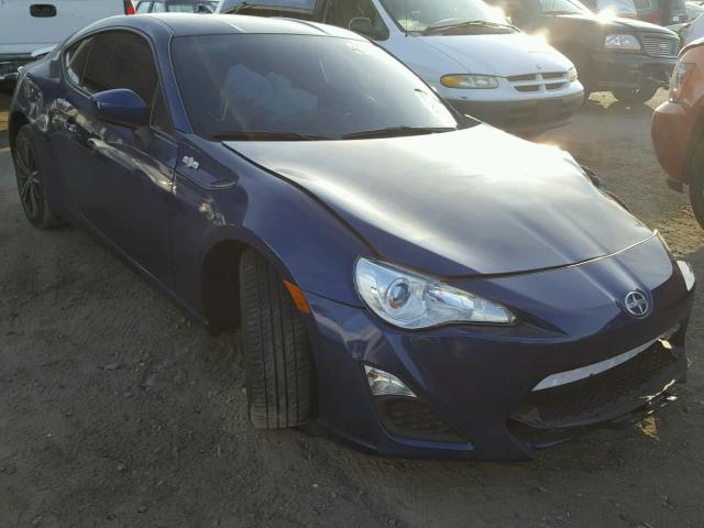 JF1ZNAA12G8701209 - 2016 TOYOTA SCION FR-S BLUE photo 1