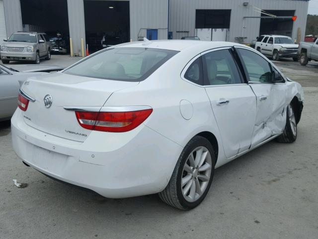 1G4PR5SK6E4149038 - 2014 BUICK VERANO CON WHITE photo 4