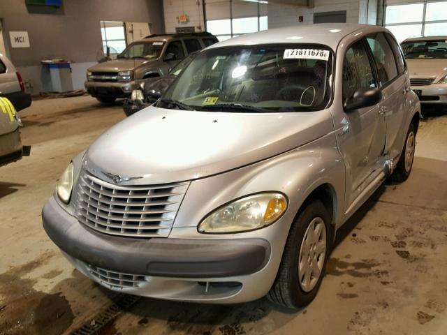 3C4FY4BBX1T688070 - 2001 CHRYSLER PT CRUISER SILVER photo 2