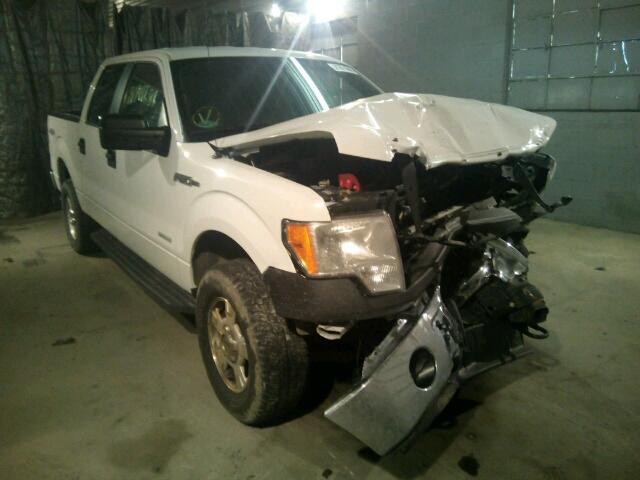 1FTFW1ET0EFC41174 - 2014 FORD F150 SUPER WHITE photo 1