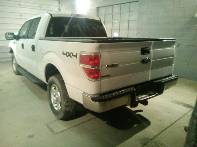 1FTFW1ET0EFC41174 - 2014 FORD F150 SUPER WHITE photo 3