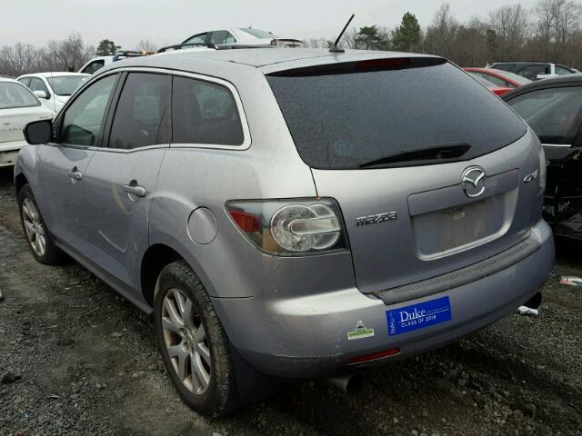 JM3ER29L370107789 - 2007 MAZDA CX-7 SILVER photo 3