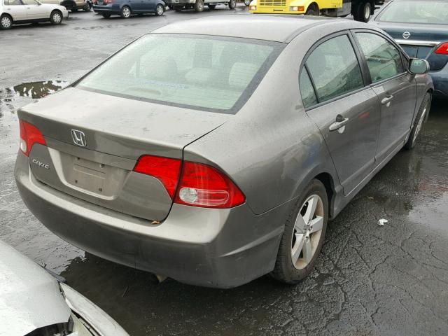 2HGFA16868H328459 - 2008 HONDA CIVIC EX 灰色 照片 4