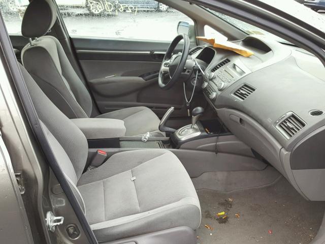 2HGFA16868H328459 - 2008 HONDA CIVIC EX 灰色 照片 5