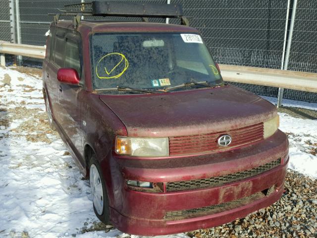 JTLKT334864107979 - 2006 TOYOTA SCION XB RED photo 1