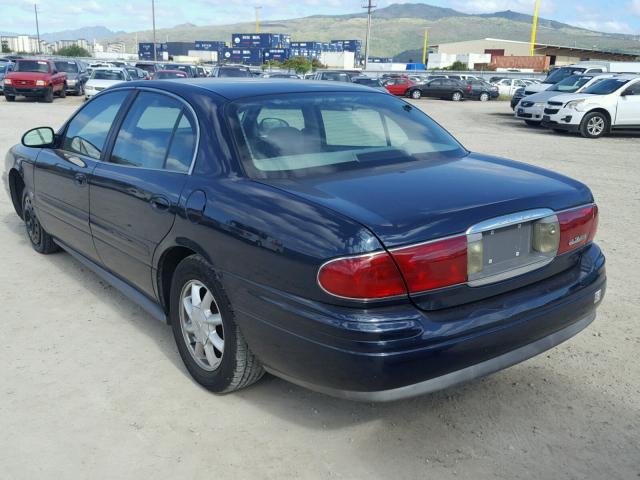 1G4HR54K53U215092 - 2003 BUICK LESABRE LI BLUE photo 3