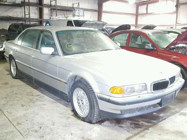 WBAGH833XXDP05447 - 1999 BMW 740 IL SILVER photo 1