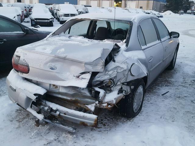 1G1ND52J42M613305 - 2002 CHEVROLET MALIBU SILVER photo 4