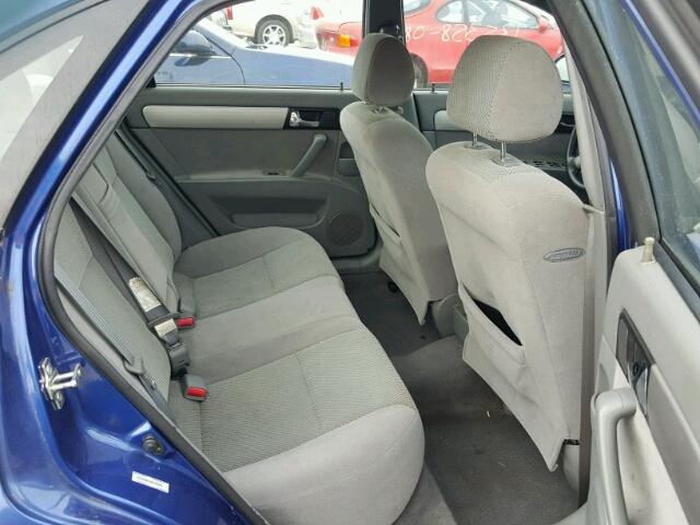 KL5JD56Z58K926430 - 2008 SUZUKI FORENZA BA BLUE photo 6