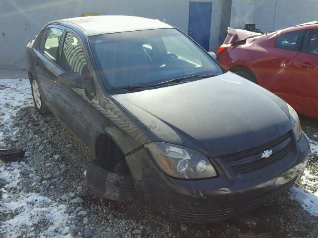 1G1AL55F367602874 - 2006 CHEVROLET COBALT LT BLACK photo 1