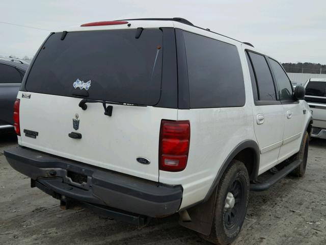 1FMPU16L6YLB19381 - 2000 FORD EXPEDITION WHITE photo 4