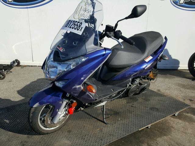 RKRSG30Y0FA001883 - 2015 YAMAHA XC155 BLUE photo 2