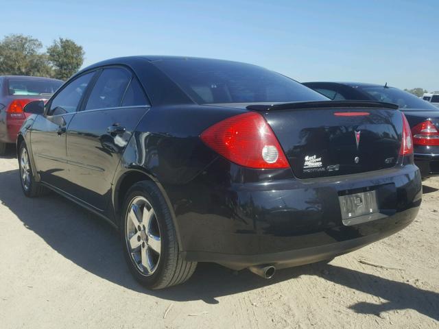 1G2ZH58N274216758 - 2007 PONTIAC G6 GT BLACK photo 3