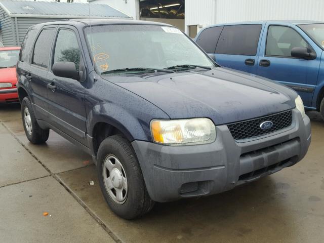 1FMYU02184KA23481 - 2004 FORD ESCAPE XLS BLUE photo 1