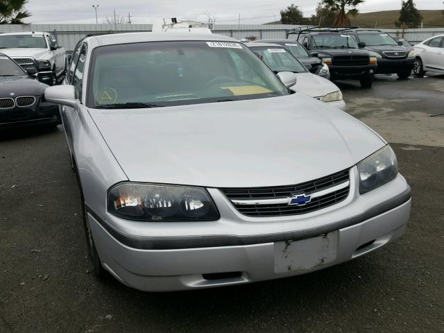 2G1WF55E8Y9105826 - 2000 CHEVROLET IMPALA SILVER photo 1