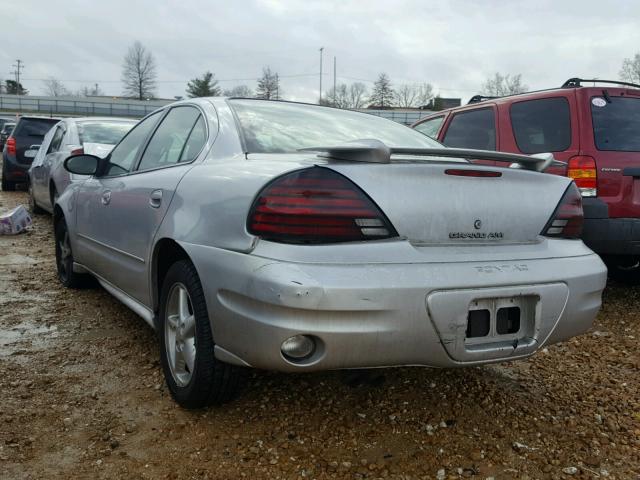 1G2NE52FX4C229848 - 2004 PONTIAC GRAND AM S GRAY photo 3