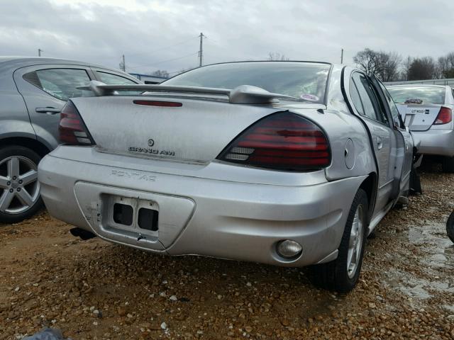 1G2NE52FX4C229848 - 2004 PONTIAC GRAND AM S GRAY photo 4