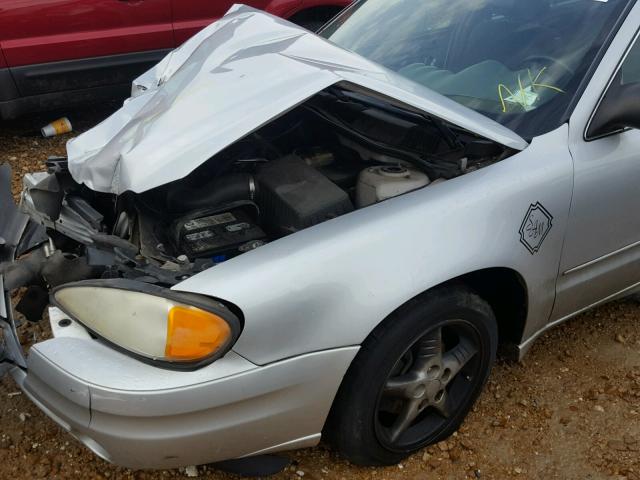 1G2NE52FX4C229848 - 2004 PONTIAC GRAND AM S GRAY photo 9