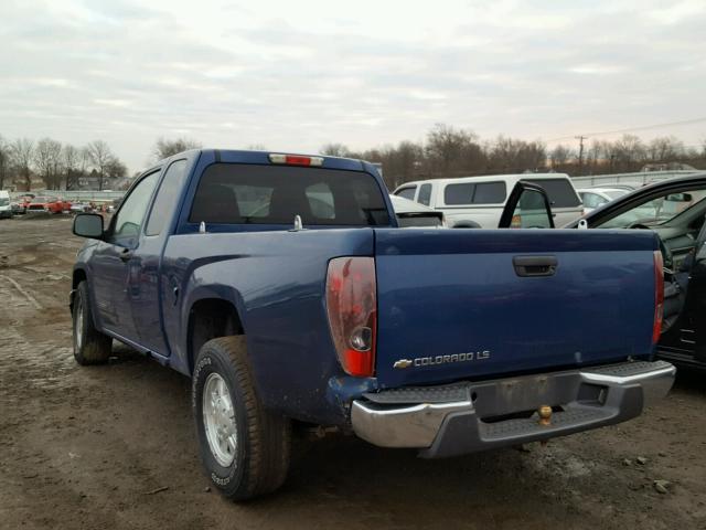 1GCCS196158227744 - 2005 CHEVROLET COLORADO BLUE photo 3