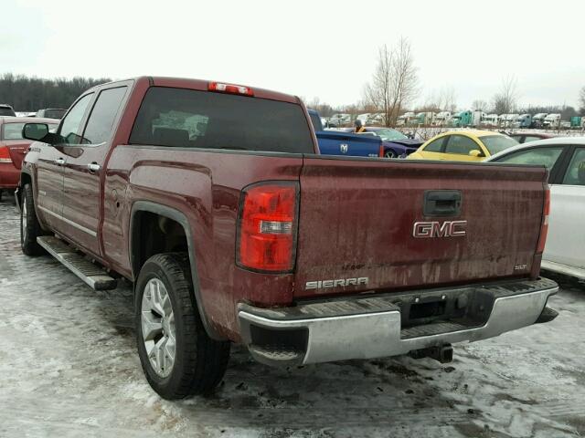 3GTU2VEC3EG208078 - 2014 GMC SIERRA K15 MAROON photo 3