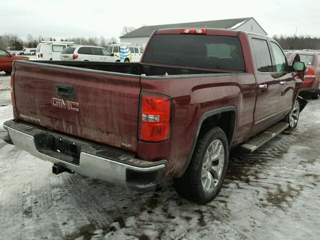 3GTU2VEC3EG208078 - 2014 GMC SIERRA K15 MAROON photo 4