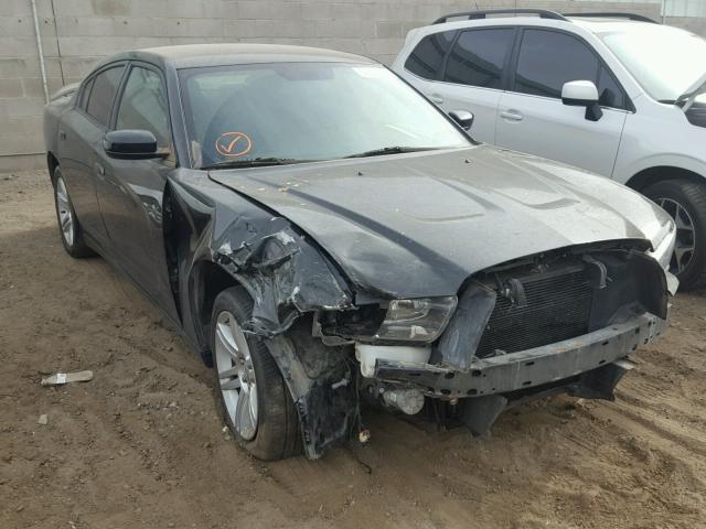 2B3CL3CG8BH509106 - 2011 DODGE CHARGER BLACK photo 1