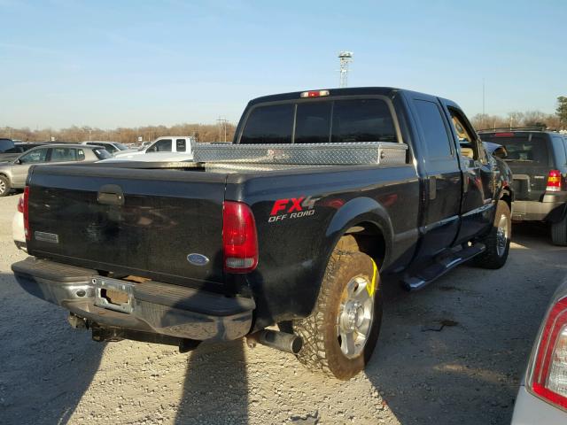 1FTSW21PX7EA70018 - 2007 FORD F250 SUPER BLACK photo 4