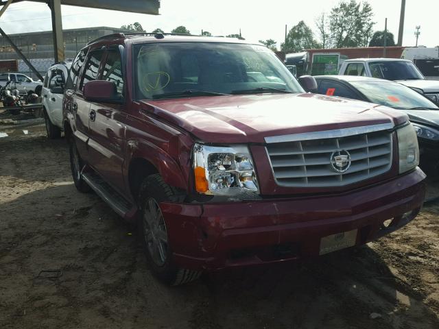 1GYEK63N65R275458 - 2005 CADILLAC ESCALADE L RED photo 1