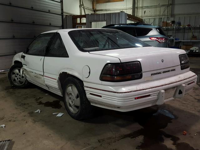 1G2WJ14T9PF305655 - 1993 PONTIAC GRAND PRIX WHITE photo 3