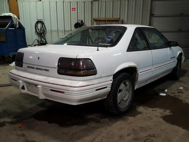 1G2WJ14T9PF305655 - 1993 PONTIAC GRAND PRIX WHITE photo 4