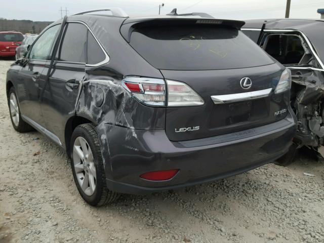 2T2ZK1BA2AC036238 - 2010 LEXUS RX 350 UNKNOWN - NOT OK FOR INV. photo 3