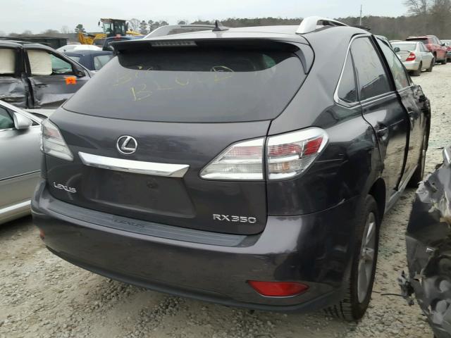 2T2ZK1BA2AC036238 - 2010 LEXUS RX 350 UNKNOWN - NOT OK FOR INV. photo 4