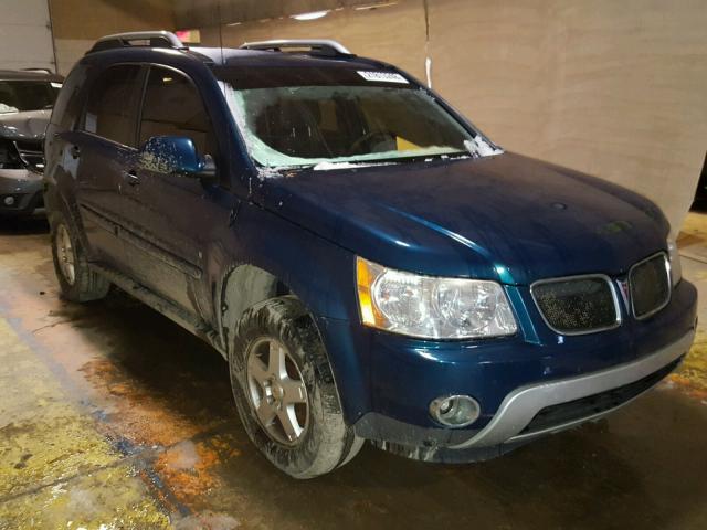 2CKDL63F566185960 - 2006 PONTIAC TORRENT GREEN photo 1