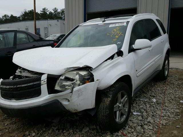 2CNDL63F666137466 - 2006 CHEVROLET EQUINOX LT WHITE photo 2