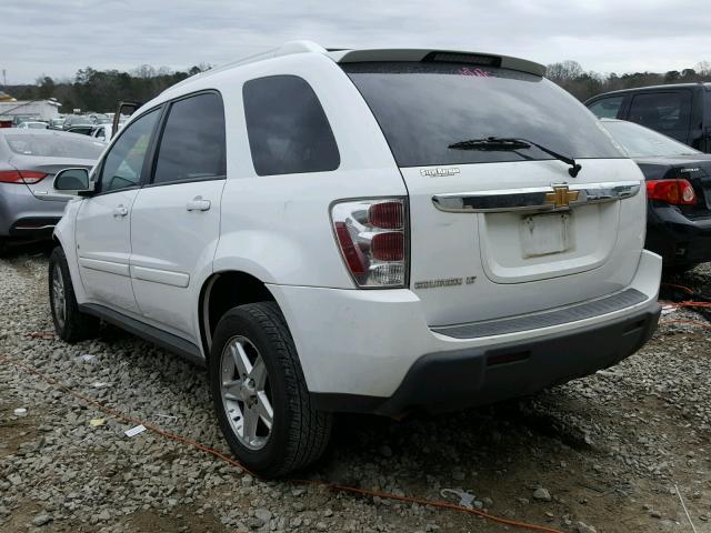 2CNDL63F666137466 - 2006 CHEVROLET EQUINOX LT WHITE photo 3