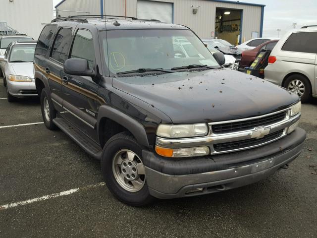 1GNEK13T93J163795 - 2003 CHEVROLET TAHOE K150 BLACK photo 1