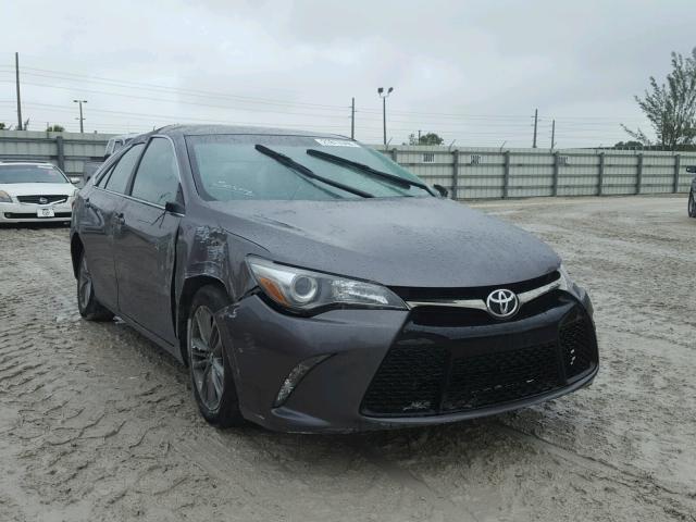 4T1BF1FK0GU536550 - 2016 TOYOTA CAMRY LE GRAY photo 1