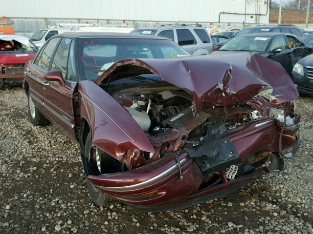 1G4HR52K4WH509115 - 1998 BUICK LESABRE LI BURGUNDY photo 1