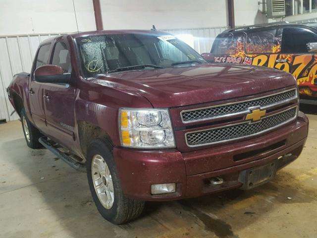 3GCPKTE75DG356462 - 2013 CHEVROLET SILVERADO RED photo 1