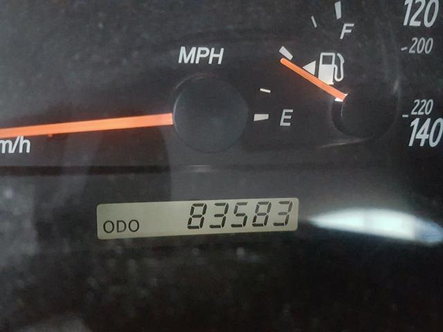 4T1BF30K64U071983 - 2004 TOYOTA CAMRY LE შავი ფოტო 8