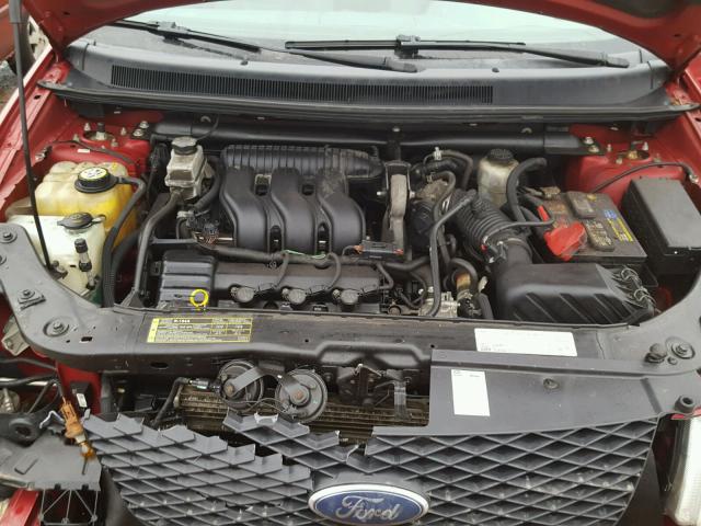 1FMZK02146GA59748 - 2006 FORD FREESTYLE RED photo 7