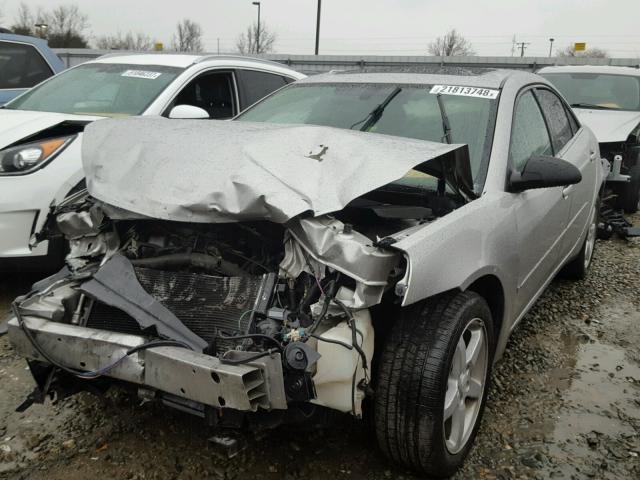 1G2ZG58N074101790 - 2007 PONTIAC G6 BASE SILVER photo 2