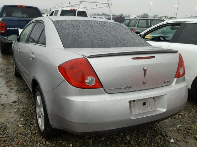 1G2ZG58N074101790 - 2007 PONTIAC G6 BASE SILVER photo 3